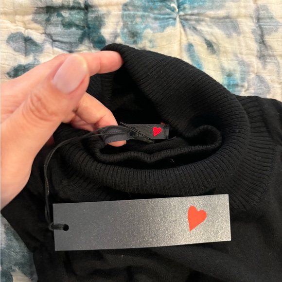 Italian brand - TEODORI - extra fine merino wool blend sleeveless turtleneck - Picture 10 of 10